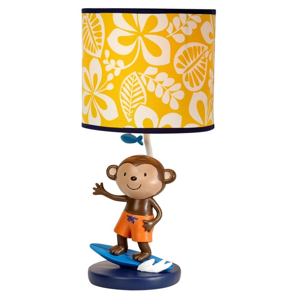 Carter's Laguna Collection Lamp And Shade - Picture 2 of 3